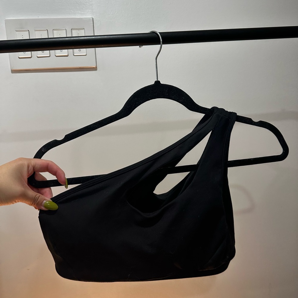One-Shoulder Assymetrical Bra Top